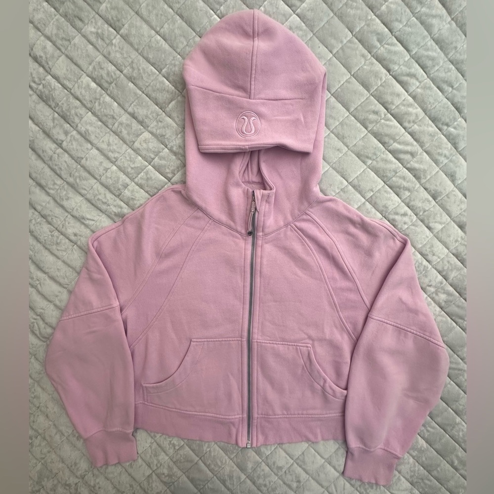Lululemon MeadowSweet Pink Scuba Full Zip
